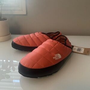 The North Face Black Quilted Mules